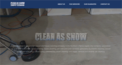 Desktop Screenshot of clean-as-snow.com